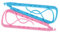 STOBOK 2st Buchstütze Ständer Und Halter Buchständer-clip Buchhalter Zum Lesen Zusammenklappbares Bücherregal Bücherständer Für Den Schreibtisch Verstellbarer Lesebügel Blue Plastik