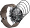 Yieehhow Pellicola Protettiva per Xiaomi Watch 2 Pro Vetro Temperato [4 Pezzi], PMMA Film Protettivo Composito, HD/Anti-graffio, 3D Curva Protezione Schermo per Xiaomi Watch 2 Pro