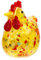 Holibanna Glass Chicken Figurine Realistic Hen Decoration for Home Garden Vibrant Adornment Miniature Hen Holidays Special Occasions Style