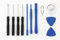 Kit di riparazione per telefono, 11 pezzi, cacciavite di precisione con punte 2.0/1.5/0.8/T5/T6, strumenti di smontaggio