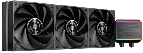 Mars Gaming ML-PROII360 Raffreddamento Liquido AIO 600W TDP, Pompa 4ª Gen Opti-Chamber Base in Rame e Microcanali, 3x Ventilatore 120mm FDB, Blocco in Alluminio Spazzolato con FRGB Lineare, Nero