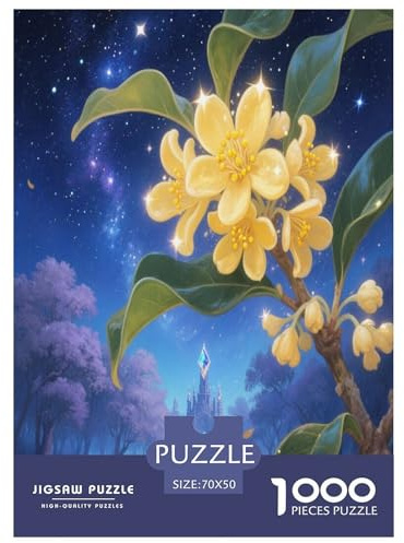 Olivier odorant Puzzles 1000 Pieces Cadeau Unique Jeu Éducatif Challenge Toy À De Qualité Supérieure Peinture Art pour Adultes Et Enfants 70x50cm/1000pcs