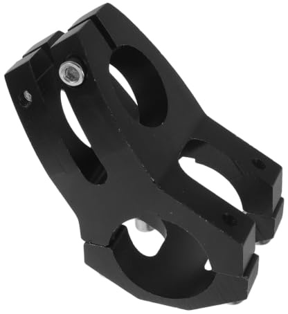 FRCOLOR Aluminum Scooter Handlebar Bracket for Folding Electric Scooters, 25mm Bolt-on Clamp with Ergonomic Design, Tool-free Maintenance and Secure Installation for Home and Subway Use