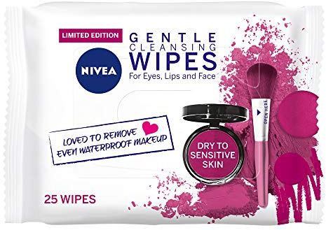 NIVEA Lingettes Sensitive Nettoyage De La Peau X 25 Serviettes Hygiéniques 81 906 Pièces