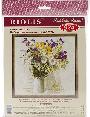 RIOLIS Cross Stitch Kit - 924 - Wildflowers