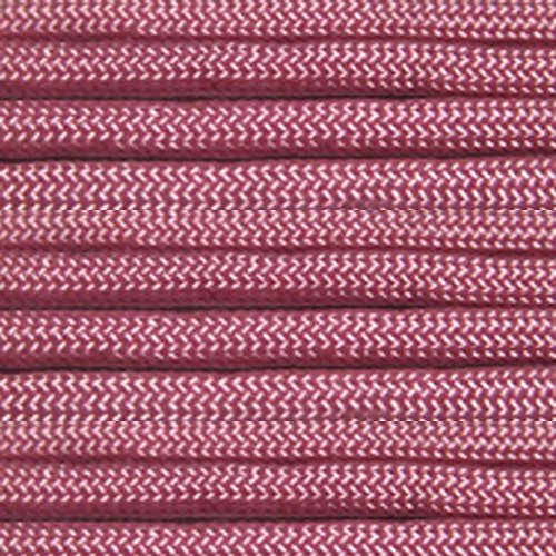 ParacordPlanet 100' 550 Cord Hank of Type III 550 Paracord - Rose Pink by PARACORD PLANET