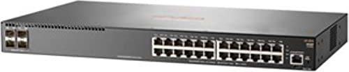 Hewlett Packard Enterprise Aruba 2930F 24G 4SFP Managed network switch L3 Gigabit Ethernet (10/100/1000) 1U Grigio