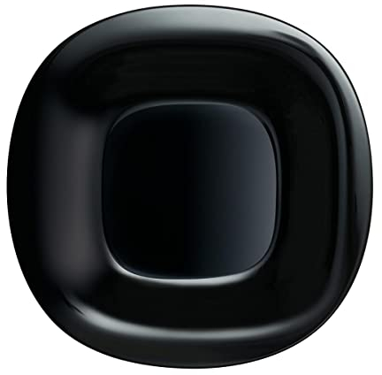 Luminarc Asekible Plato Llano 26 cm Carine Negro Lum