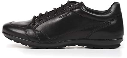 Geox Mens U Symbol D Shoes, Black, 12 UK