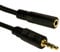 3.5mm STEREO MALE JACK to FEMALE SOCKET HEADPHONE SPEAKER AUX EXTENSION LEAD 10m Length 10 METRES