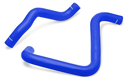Mishimoto MMHOSE-AE86-83BL Silicone Radiator Hose Kit Compatible With Toyota Corolla AE86 1983-1987 Blue