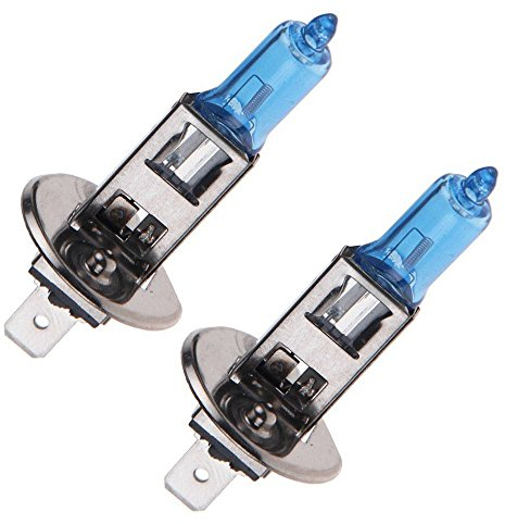 ESUPPORT E Support™ KFZ Auto H1 6000K Xenon Gas Halogen Scheinwerfer Wei? Licht Lampen Birnen 55W Pack of 2