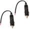 GTIWUNG 2 Pcs Adaptateur Mâle pour Allume-Cigare avec Câble d'alimentation 18 AWG 12V/24V Universel