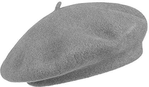 Seeberger Damen Baskenmütze 004329-00000-13 Light- Grey