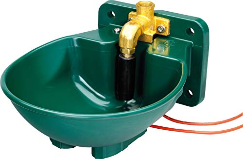 Lister Heizbares Tränkebecken SB 23 H + Heizkabel 24V/45W bis -35°C + Pendelventil 24V - Tränke Kuh Kühe Rinder Pferd Pferde Stall