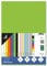 kangaro - Tonpapier Grün DIN A4-120g/m² FSC mix – 100 pack - Briefpapier Bastelpapier DIY, 29.7x21x1.5, K-0043F275