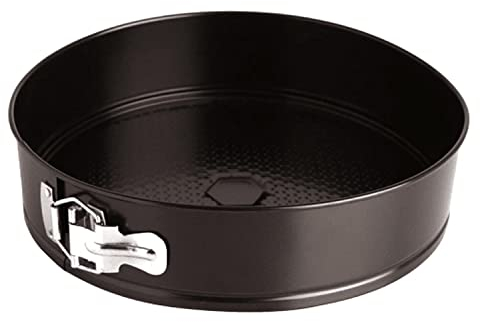 CABLEPELADO Molde para horno redondo Clip-Clap desmontable 20 cm Negro