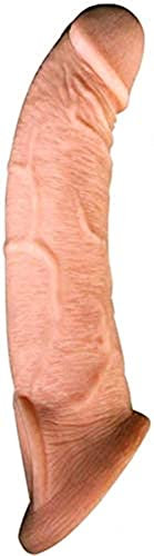 WOCAO Soft Penis Extender Vergrößerer Sexuelle Verzögerung Ejakulation Erektion Verbesserung der Ausdauer Bigger Härter Länger Penis Sexspielzeug für Männer