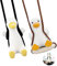 Auto Rückspiegel Anhänger 2Stk Schaukel Ente Schwingende Ente Hängendes Ornament zum Innenrückspiegel Charms Spiegel Zubehör Lustige Geschenke