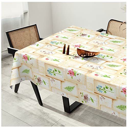 Wachstuchtischdecke Wachstuch Tischdecke abwaschbar Wachstischdecke Plastik-Tischdecken Premium Prägung Gartentischdecke Splenditex 280x140cm Schnittkante Belllatrix