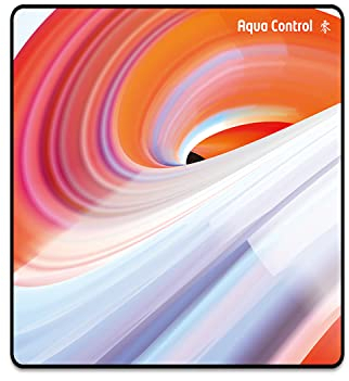 X-Raypad Aqua Control Zero AC0 Gaming-Mauspad, ultrahochpräzises Mauspad mit perfekter Geschwindigkeit und Steuerungsfähigkeit (AC0 Orange, 360 x 300 x 4 mm)