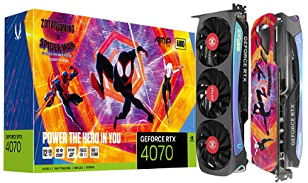 ZOTAC GeForce RTX 4070 AMP Airo Spider Man