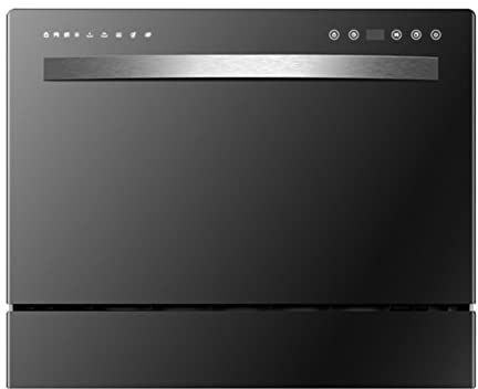 BLUNOA Table Top Dishwasher Portable UV Dishwasher Kitchen Freestanding & Built-in Dishwasher Automatic 360° Comprehensive Decontamination Washing Drying Disinfection for Home Restaurant Hotel Use