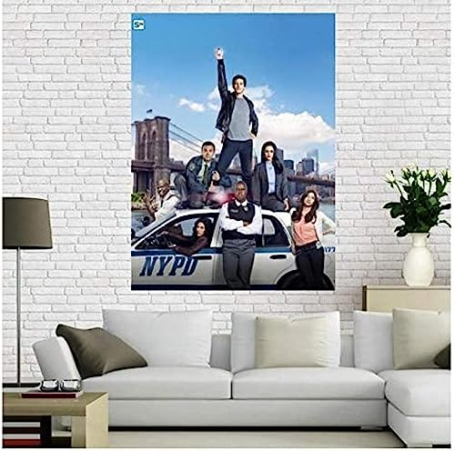 Poster Brooklyn Nine Nine Poster, Vintage-Tv-Show-Poster, Wandkunst, Bilder, Leinwandgemälde, Heimdekoration 50X70Cm Kein Rahmen