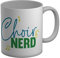 Shopagift Choir Nerd Mug Funny Singing Singer Vocals White 11oz Large Gift Ceramic Cup