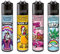 Clipper Feuerzeuge Mix Slogan 6 (4er Set)