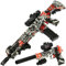 2 in 1 Pistol Rifle Gel Ball Blaster Set Fully Automatic GELSOFT DUAL Toy Shooting Fun Sports (Urban Graffiti)