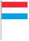20 Stück Luxemburg Kurbel Flaggen, Luxemburg Mini-Flagge tragbar, Flagge Luxemburg, Kleine Flagge Luxemburg, Mini-Flagge Luxemburg, Flagge Luxemburg, kleine Flagge Luxemburg