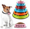 XFZDKJSD Gamelles personnalisées pour chien avec nom, bol en acier inoxydable avec nom personnalisé, bol d'eau pour chien avec nom (34 cm)