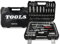 Coffret Kit Outils 108 pcs BM TOOLS BMT-108-PCS Clé à Cliquet Douille Acier Vanadium Douilles, Mécanicien, Garagiste, Bricoleur