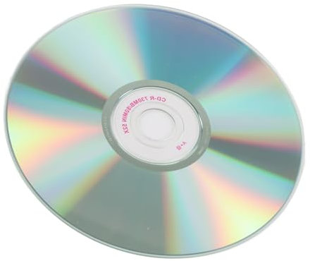 Hochgeschwindigkeits-52X-CD-R-Rohlinge – Einfach zu Verwendende Beschreibbare 730-MB-Discs | Zuverlässige Leere CDs Zum Speichern von Liedern, Digitalen Bildern und Fotos