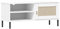 möbelando Lowboard >WZ-0800< 1 Tür, 2 Fächer, Kiefer massiv weiß lackiert - 105x47x40 (BxHxT)