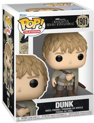 Funko POP! Television: A Knight of the Seven Kingdoms - Dunk - 1 in 6 Chance of Receiving the Rare Chase Variant - Styles Vary - Sammelbare Vinylfigur - Geschenkidee - Offizielles Merchandise