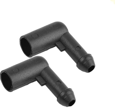 Connecteur de Tuyau de raccord de Lave-Glace pour Opel Opel Vastra H Corsa D Tuyau de buse de Lave-Glace 2PCS