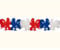 Everflag Girlande Frankreich/Hahn 3m lang