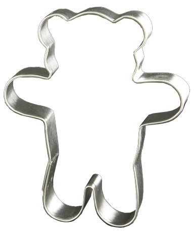 LARES Ausstecher/Ausstechform Bär - für Kekse, Plätzchen, Lebkuchen & Co - Größe: 10cm, Höhe: 2,3cm - Made in Germany
