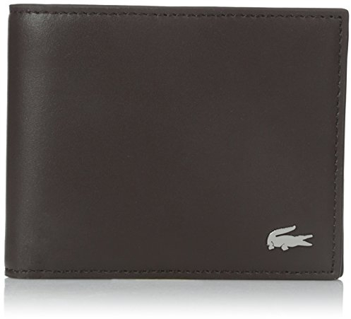 Lacoste - Herren kleine Brieftasche, O/S, 0 Dark Brown