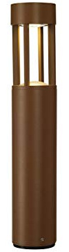 SLV LED Außen-Leuchte SLOTS 45 | Design Außen-Standleuchte, stilvolle Außenbeleuchtung | Outdoor LED Wegeleuchte, Pollerleuchte, Garten-Beleuchtung, WegLampe Strahler | LED Inside 6,3W