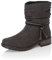 Rieker Donna Stivaletti Z6893, Signora Bottini,Boots,Stivale,Mezzo Stivale,Scarpa di Transizione,Scarpa Invernale,Foderato,Grigio (Grau / 45),42 EU / 8 UK