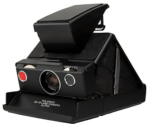 Polaroid SX-70 camera Black refurbished