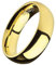 Piersando Band Ring Edelstahl Bandring Ehering Partnerring Trauring Verlobungsring Damen Herren Freundschaftring Gold Größe 52 (16.6) Breit 4mm