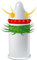 PASSIONSEXTOY Jolly Roger, Kondom mit extremer Struktur (Stacheln, Kugeln, Noppen), 1 x 1 Stück