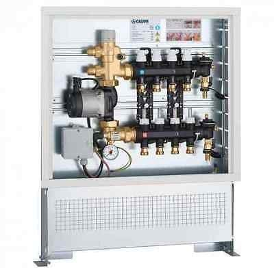 Caleffi 1825M1A2L Reguliergruppe 3/4-Zoll-Befestigung, 11 Abzweigungen