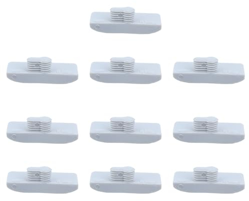 HAISHINE 10 Pezzi Catena Guida paraurti Striscia Adatta per Stihl 021 023 025 MS210 MS230 MS250# 1121 648 6610 Parti di Ricambio Motosega