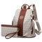 MKP COLLECTION, modischer Damen-Rucksack mit mehreren Fächern, Diebstahlschutz, Reisetasche, Handtaschen-Set, 2 Teile, 11.8 L x 5.5 W x 14 H