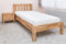 LaNatura Bett Ben 100x200 Eiche Massiv Geölt